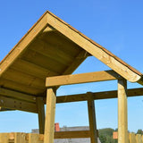 Wendi Toys Speelhuis Bij met Glijbaan - WTJ3 - 270x270x280 cm
