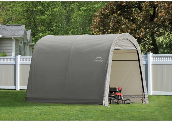 ShelterLogic® Folietent garagetent - 300x300x240 cm - Grijs