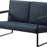 Zitbank voor 2 Personen - Blauw - 125 x 80 x 77 cm - Loveseat - Stijlvol en Comfortabel voor Elk Interieur