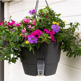 Aqua Easy - Met Waterreservoir - 32cm - Hangppot voor buiten - Bloempotten voor buiten - Bloempot - Waterbesparend -Bloempot buiten - Bloempot Kunststof - Planten hanger - Bloempotten - Cadeau - Verjaardag Cadeau - Moederdag Cadeau - Vaderdag Cadeau.