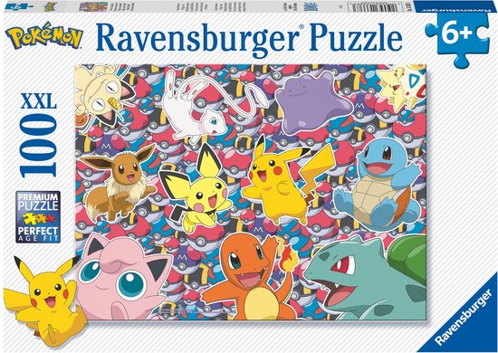 Ravensburger puzzel Pokemon - Legpuzzel - 100 XXL stukjes