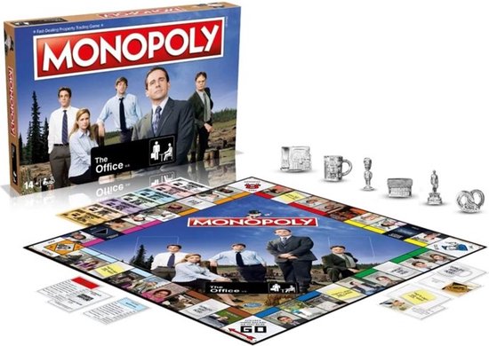 Monopoly - The Office - Boardgame Engelstalig