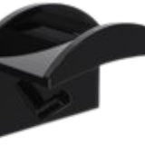 Petjeshouder - 10 Stuks - Zwart - Petjeshouder - Hoeden Opberger - Pettenrek - Petten Houder - Cap Rack