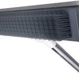 Schrobber 2 in 1 - Wit-Grijs - Douchetrekker - Schrobbezem - Trekker douche - Luiwagen - Trekker - Schuurborstel - Schrobborstel Met telescopische steel