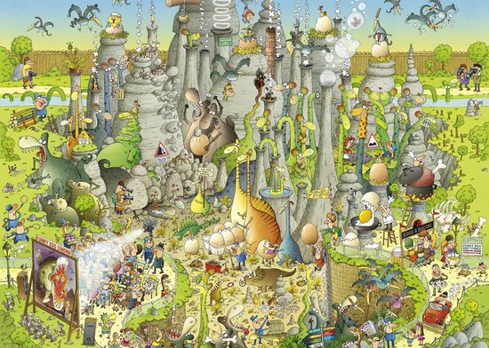 Jurassic Habitat Puzzle