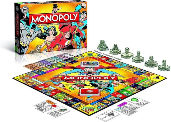 Monopoly DC Comics Retro
