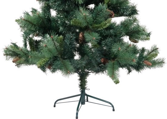 4Goodz kunstkerstboom Royal Majestic Spar met Dennenappels