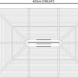 Sojag - SJ04200 - Paviljoen - Pergola - Partytent - 261 x 296 x 423 cm