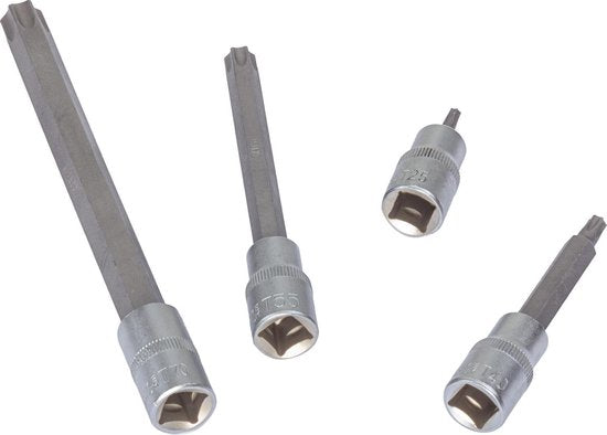hanSe Werkzeuge® set 32 delig bitjes Torx Extra Lang in Koffer