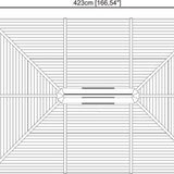 Sojag - SJ04200 - Paviljoen - Pergola - Partytent - 261 x 296 x 423 cm