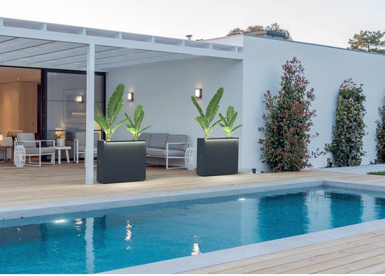 Herstera Garden - HG08974801 - Plantenbak - Bloembak - Tuin Hochbeed - 25 x 80 x 100 cm