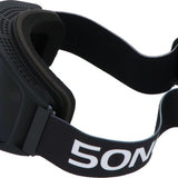 5one® Alpine 4 Black Skibril met anti-condens en bewaarcase - UV 400