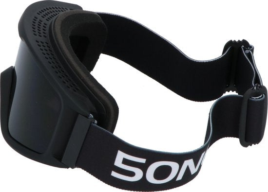 5one® Alpine 4 Black Skibril met anti-condens en bewaarcase - UV 400