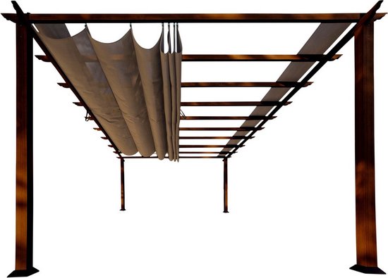 Paragon Outdoor - ST05002 - Paviljoen - Pergola - Partytent - 236 x 350 x 505 cm