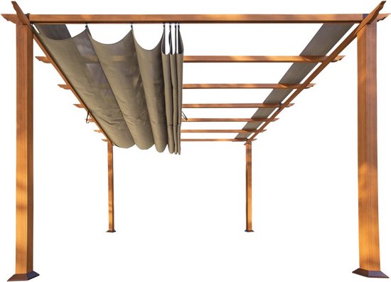 Paragon Outdoor - ST02000 - Paviljoen - Pergola - Partytent - 235 x 350 x 350 cm