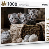 Rebo puzzel - Cute Kittens - 1000 st