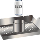 4cookz® 3-in-1 RVS BBQ groenterooster/Kiprooster - Chicken on Beercan