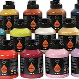 Pigment Art School, extra kleuren, 12x500 ml