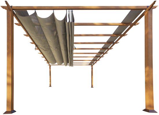 Paragon Outdoor - ST05000 - Paviljoen - Pergola - Partytent - 236 x 350 x 505 cm