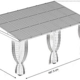 Sojag - Terrasoverkapping - SJ25300