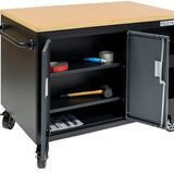 FEISTOS Hektor Mobiele werkbank - 114x73x89 cm - Zwart