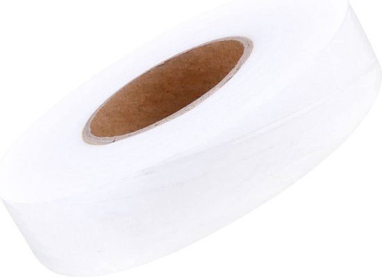 Strijkband - Waterproof - 6,4 meter - 2 cm breed - Gordijnband - Plooiband - Zoomband