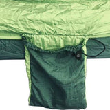 4gardenz® Outdoor Hangmat – Parachutestof – 270 cm – Compact & Sterk - Groen