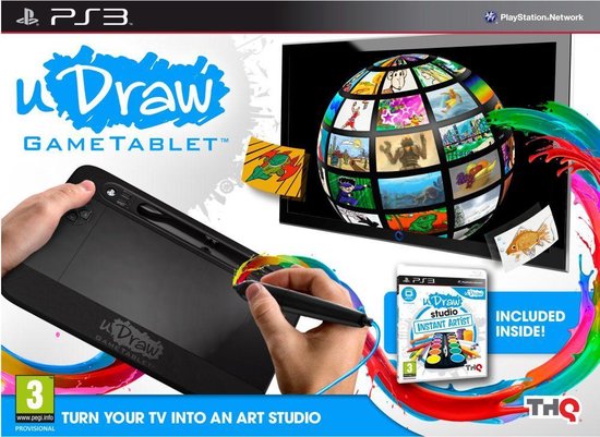 u Draw HD Gametablet + uDraw Studio: Instant Artist