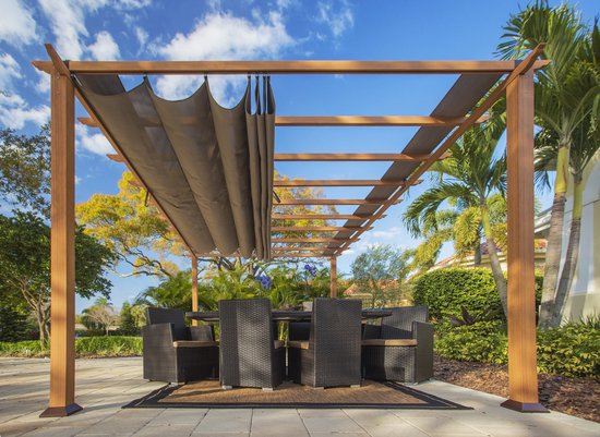 Paragon Outdoor - ST05000 - Paviljoen - Pergola - Partytent - 236 x 350 x 505 cm