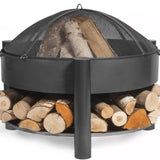 CookKing - Vuurschaal Ø - Vuurschaal BBQ - Staal - Zwart