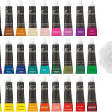 Nassau Fine Art - Professionele Acrylverf - Acrylverfset - Acrylic Paint Set - Verf - Verf Set - Verven -Schilderen - Kinderen - Hobby - Hoge Kwaliteit Verf - 30 Kleuren