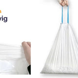 6 rollen Viervoeter Kattenbakzakken voor Zelfreinigende Kattenbak - Extra stevig - Automatische kattenbakzakken - 15 stuks per rol - 45×50CM