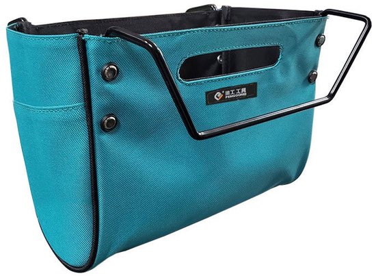 Laddertas voor Gereedschap – Opbergtas voor Ladder – 28×20×10 cm – Metalen Ophangbeugel – Waterafstotend – Professioneel Gebruik