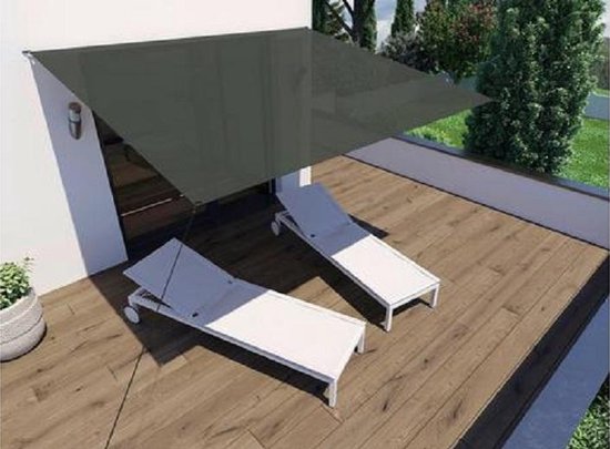 HanSe® Schaduwdoek Rechthoek Waterdoorlatend m