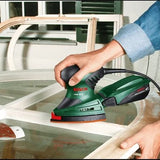Rodopi® 100x Korrel Multi-Schuurpapier Driehoek 105x152 - Industrieel