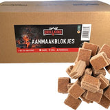 GrillKing Aanmaakblokjes Premium - stuks - Geurvrij - lange brandduur - BBQ & Haard