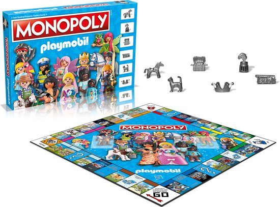 Winning Moves Monopoly - Bordspel - Playmobil - Engels