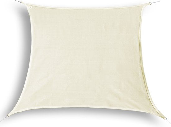 HanSe® Schaduwdoek Vierkant Waterafstotend 6x6 m Zonnedoek