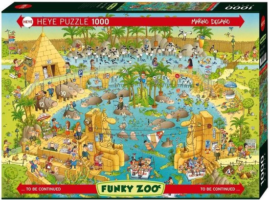 Nile Habitiat. Puzzle 1000 Teile