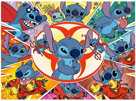 Ravensburger puzzel Disney Stitch - Legpuzzel - 100 XXL stukjes