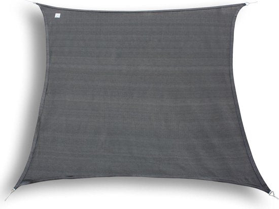 HanSe® Schaduwdoek Vierkant Waterdoorlatend 4x4 m - zonnedoek