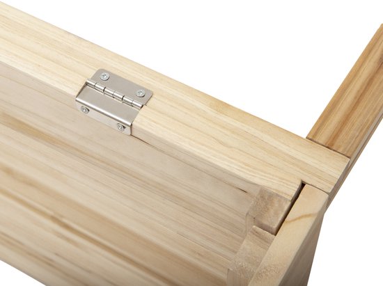 4goodz Houten Kweekbak, Mini Kweekkas 100x50x35 cm - massief hout