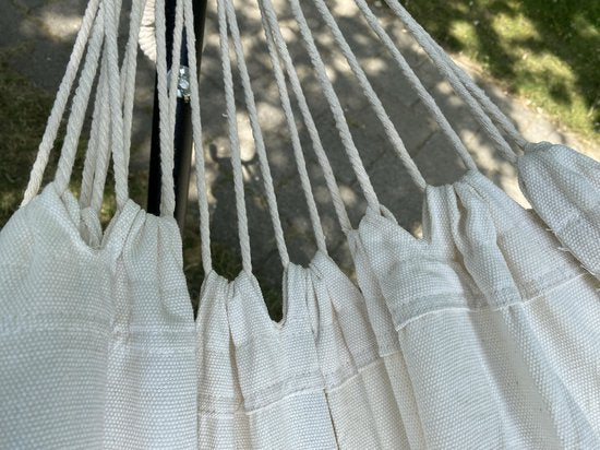4gardenz canvas Hangmat 200x150cm -Totale 320cm