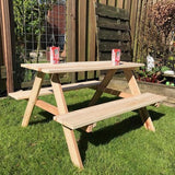 4Goodz Houten Kinder Picknicktafel