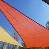 HanSe® Schaduwdoek Driehoek Waterdoorlatend 3x3x3 m Zonnedoek