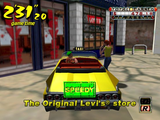 Crazy Taxi Sive Budget
