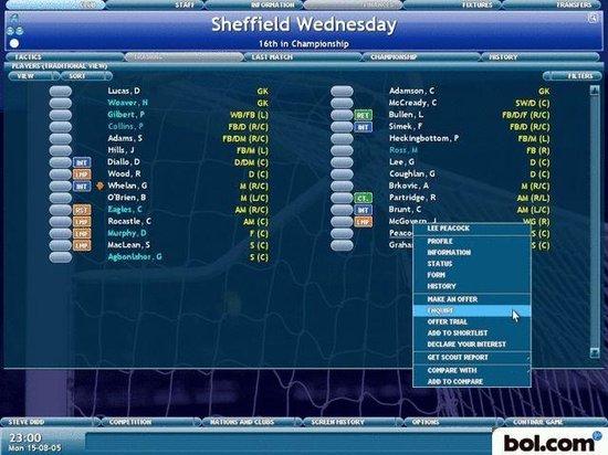 Championship Manager 2006 -PS2