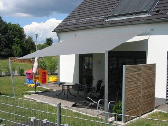 HanSe® Schaduwdoek Rechthoek Waterdoorlatend 1,5x2 m