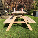 4Goodz Houten Kinder Picknicktafel