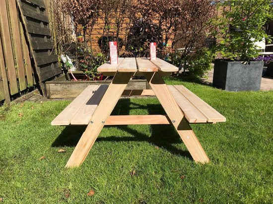 4Goodz Houten Kinder Picknicktafel